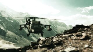 Helicopter in the Air