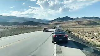 Vídeo da nave abatida no Alasca