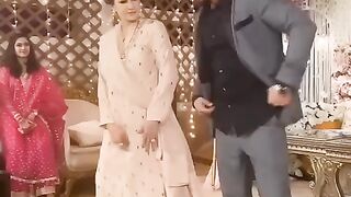 Pakistani actress saba dance with son