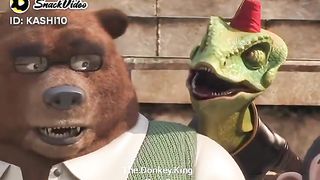 New Cartoon # The Donkey is King Episode 6 Animated cartoon 2023