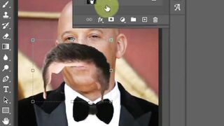 How To Head Swap In Photoshop #shorts