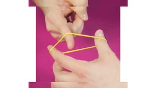 Magic Trick with Rubber band