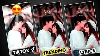 Alight Motion Urdu Lyrics Video Editing | Tiktok status editing | urdu reels status editing