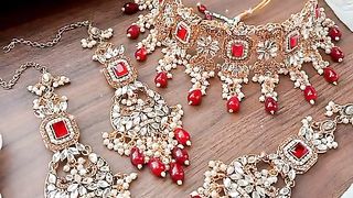 Unique collar jewellery set2023
