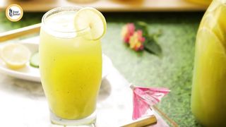 Cucumber lemonade cooler recipe by food fusion