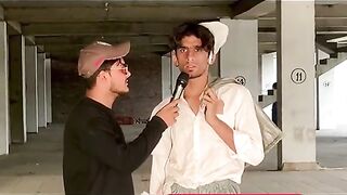 Drug adicte person funny talk
