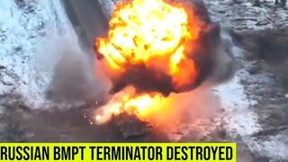 The Armed Forces of Ukraine destroyed the Russian tank