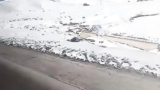 Cold weather travel in car