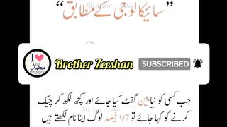 Psychology Facts in Urdu 2023 | Brother Zeeshan | Facts Of Human