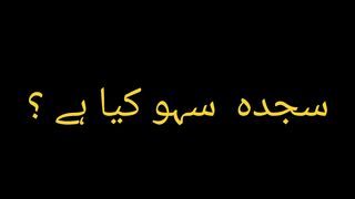 Sajda sahu kia hai?
