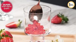 Strawberry Cream Delight Recipe By Food Fusion.