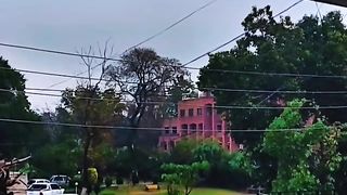 A Rainy Day at the University. UET peshawar