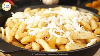 Extra Loaded Chilli Fries Recipe by Food Fusion.