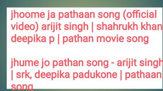 Jhoome Ja Pathaan Song (Official Video) Arijit Singh | Shahrukh Khan