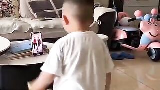Baby dancing