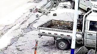 Dangerous accident