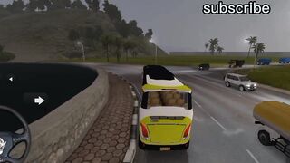 Bus simulator indonetia off road map mod