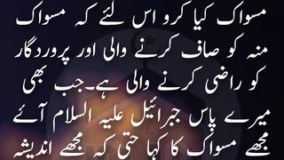 Miswak ki Fazilat | Miswak karne ki ahmiyat | Miswak kay faidy #miswak