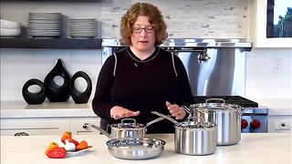 Cuisinart MCP-7NP1 Multiclad Pro Triple Ply 7-Piece Cookware Set Skillet