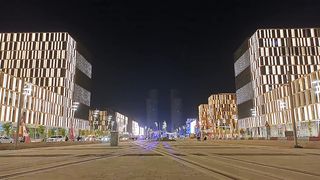 3D buildings lusail boulevard
