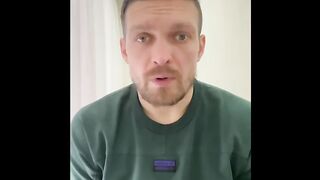 Новое видеообращение украинского боксера Александра Усика - 17 дней войны