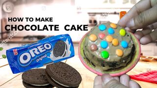 Mini Chocolate cake from oreo biscuits