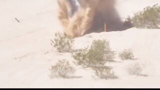Desert race accident