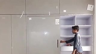 Slide wardrobe