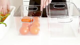 Fridge Organizers Storage Food Fruit Vegetable Container Refrigerator Organizer Drawers Rack Storage Container Kitchen Supplies - Bottles,jars & Boxes