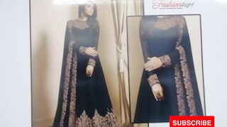 557 Pakistani Maxi Dress Design