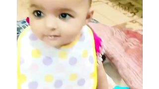 Small children Enjoying