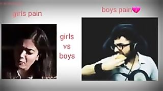 Boys pain????????  girls pain ???? ???????????? @CarryMinati #girlspain #frustration