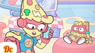 Fizzy pizza fight episode Amazing power of neon ???? cartoon for kids