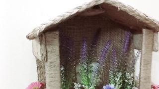 Jute handmade hanging ???? ???? house