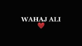 Wahaj Ali Actor
