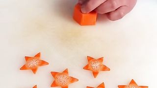 Make an art with carrot