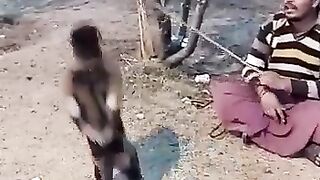 Monkey acting