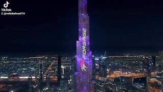 FORSAGE anniversary Dubai Burj khalifa