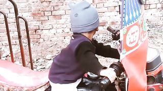 Mini rickshaw driver