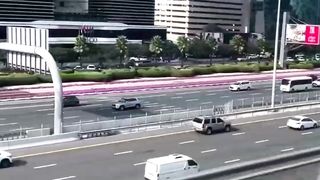 Dubai metro/beauty of Middle East dubai#UAE