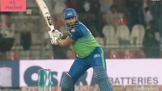 Thrilling over of the match