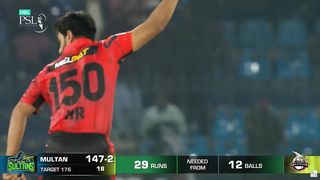 Last 2 Thrilling Overs | Multan Sultans vs Lahore Qalandars | Match 1 | HBL PSL 8 | MI2A