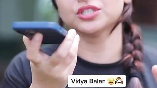 Funny clip Vidya Balan