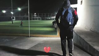 Football ground in Pakistan