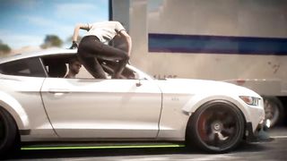 Ford mustang car.!