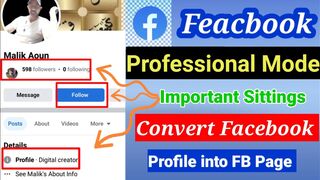 Turn on Facebook professional mode and Earn 1000$ monthly