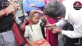 बिहार के 8 साल की बच्ची के पेट के अन्दर मिले 2 सांप,