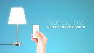 Lutron Caséta Wireless Single-Pole/3-Way Smart Lighting Lamp Dimmer and Remote Kit | P-PKG1P-WH | White
