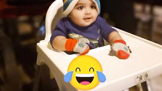 Cute baby dinner at Ismailing