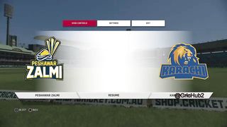 karachi kings vs peshawar zalmi | KK vs PZ | Cricket 22 Gameplay in 4k